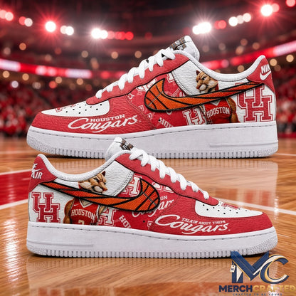 Houston Cougars Custom Sneakers