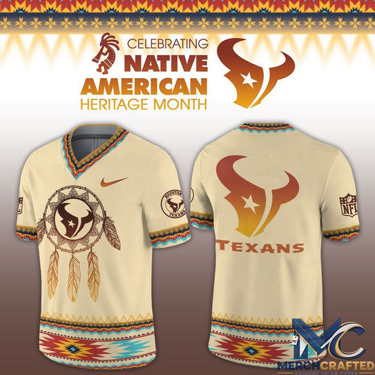 Houston Texans Native American Heritage Limited Football Jersey
