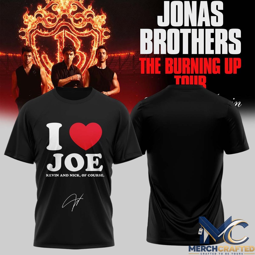 I Heart Joe Jonas Kevin x Nick Of Course Shirt