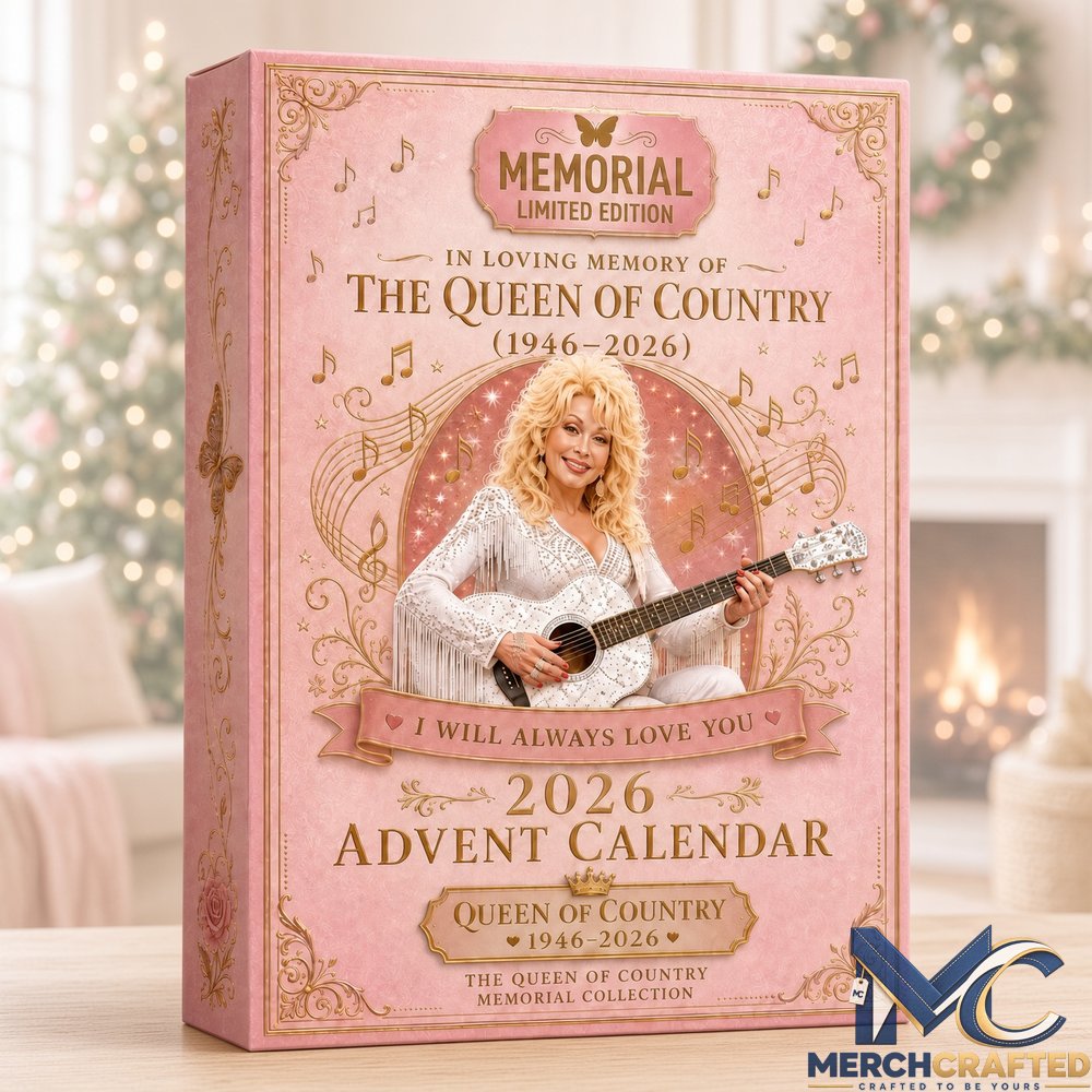 In Loving Memory Of The Queen Of Country 1946-2026 Memorial Advent Calendar  Limited Edition Holiday Collection