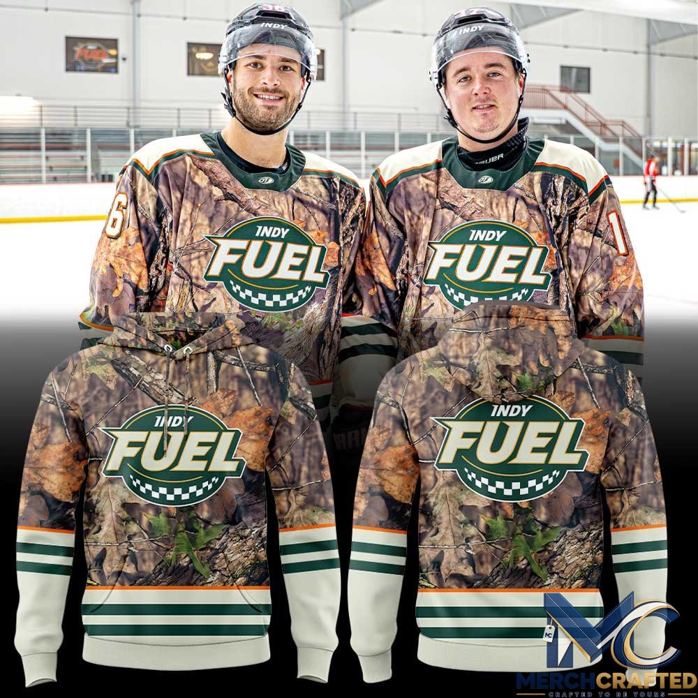 Indy Fuel Mossy Oak Camo Hockey Hoodie