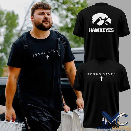 Iowa Hawkeyes x Jesus Saves 2026 Limited Edition Shirt