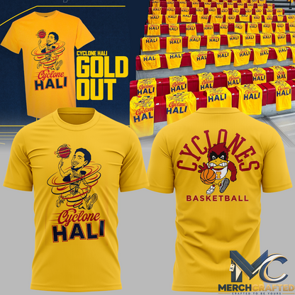 Iowa State Cyclones Cyclone Hali Gold Out 2026 T-Shirt