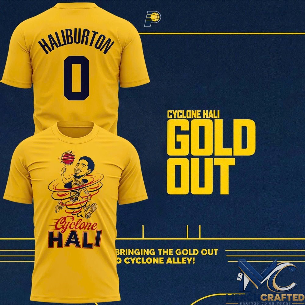 Iowa State Cyclones Cyclone Hali Gold Out 2026 T-Shirt