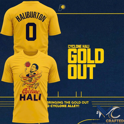 Iowa State Cyclones Cyclone Hali Gold Out 2026 T-Shirt