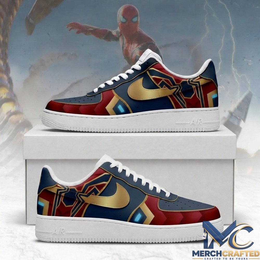 Iron Spider Suit Low Top Shoes