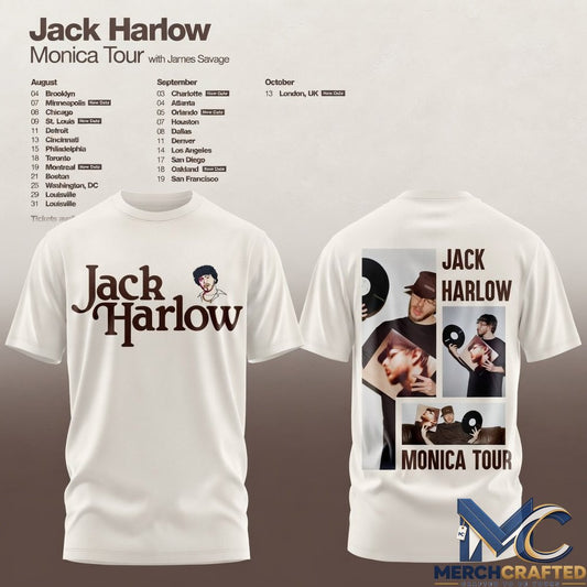 Jack Harlow Monica Tour T-Shirt