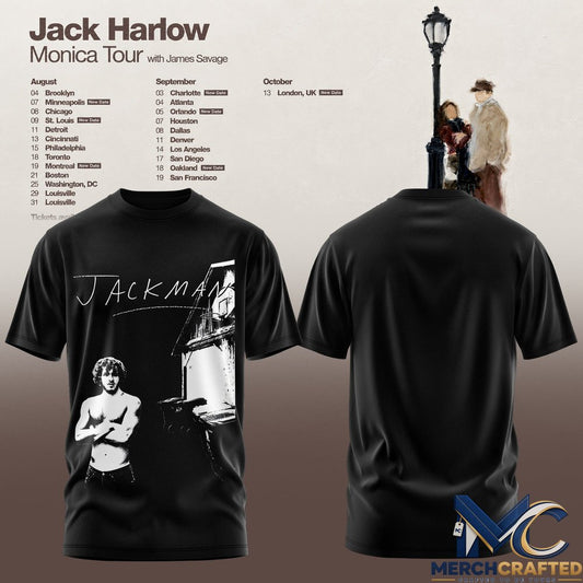 Jack Harlow Monica Tour TShirt 2D