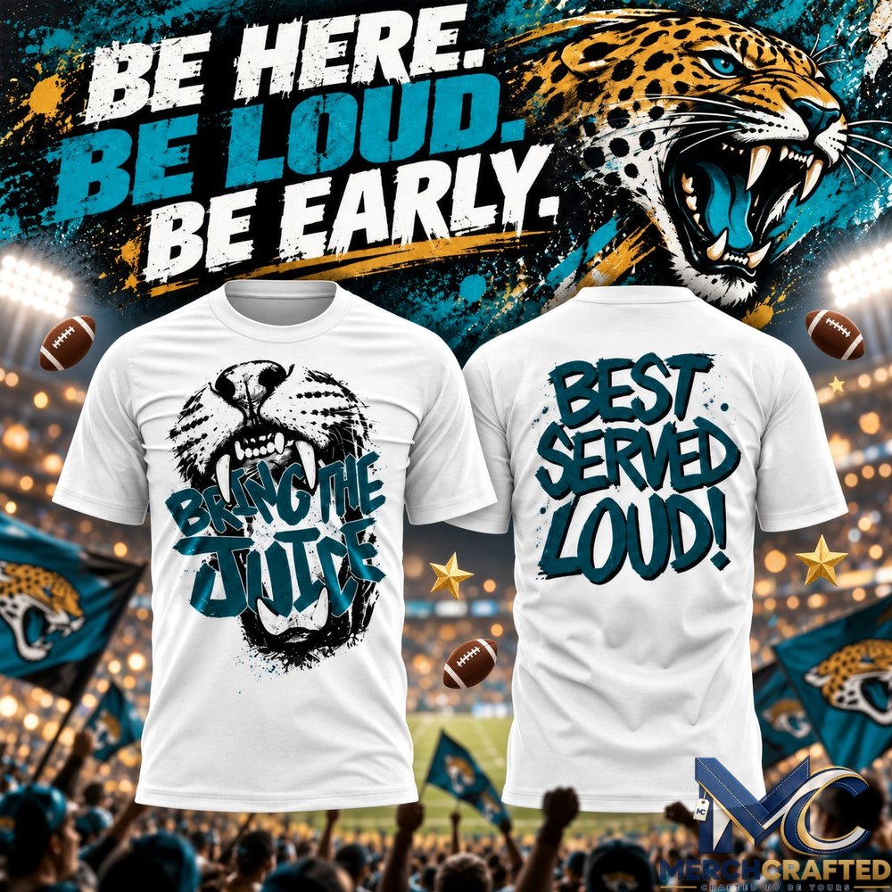 Jacksonville Jaguars Bring The Juice Graphic Shirt