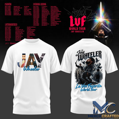 Jay Wheeler La Voz Favorita World Tour T-Shirt