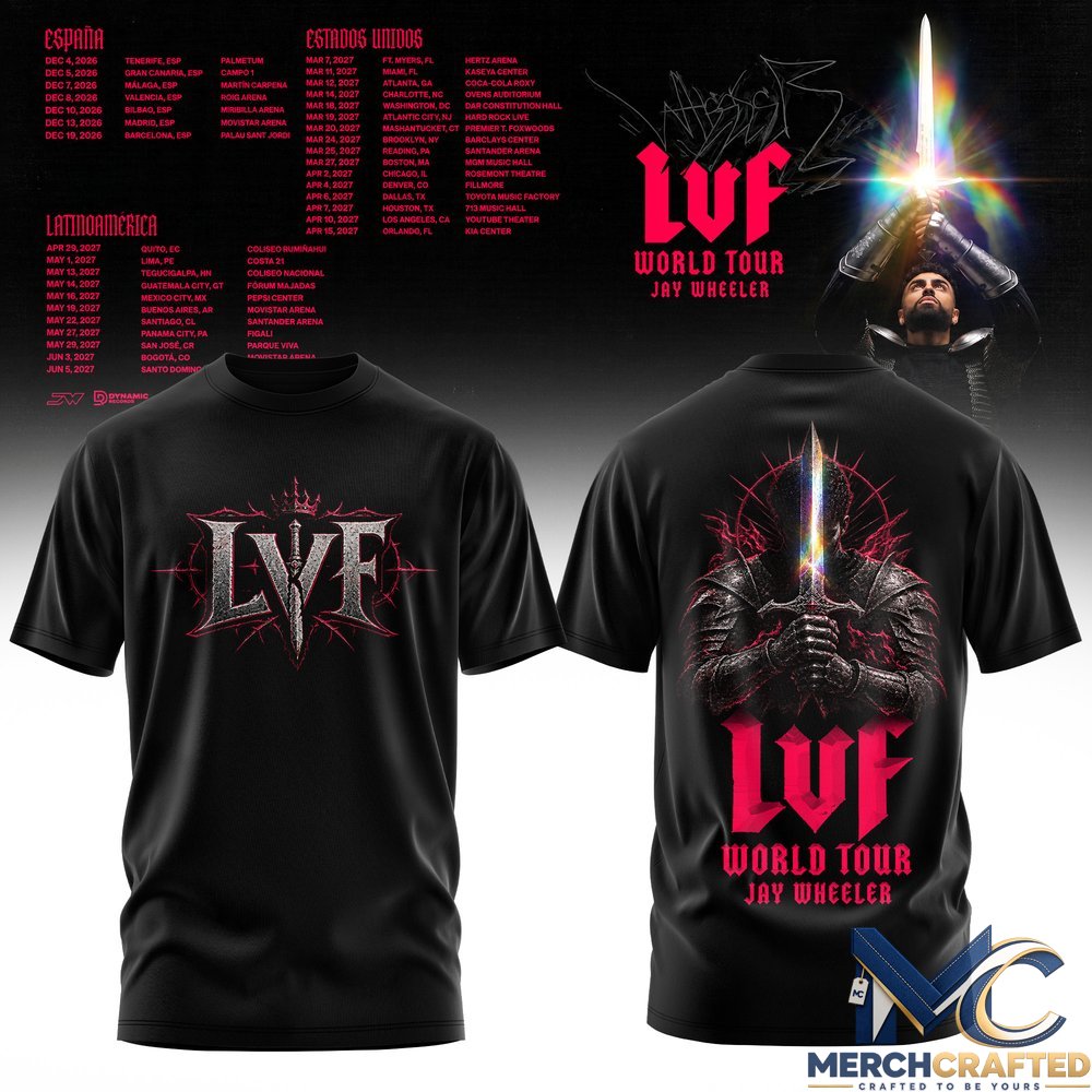 Jay Wheeler La Voz Favorita World Tour T-Shirt
