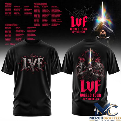 Jay Wheeler La Voz Favorita World Tour T-Shirt
