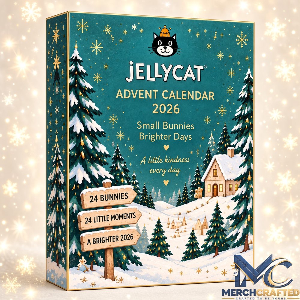 Jellycat 2026 Special Edition Advent Calendar for Fans  24 Collectible Bunny Charms