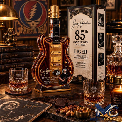 Jerry Garcia 85th Anniversary Whiskey Decanter