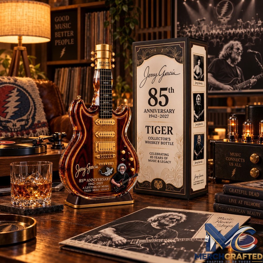 Jerry Garcia 85th Anniversary Whiskey Decanter