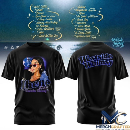 Jhene Aiko Magic Hour Tour T-Shirt Westside Whimsy Concert Merch Tee