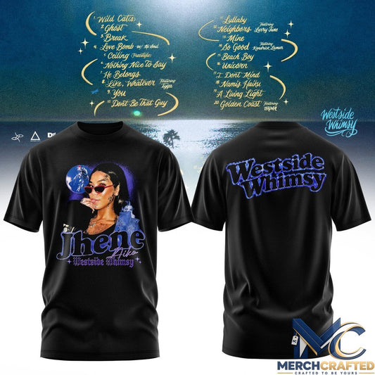 Jhene Aiko Magic Hour Tour T-Shirt Westside Whimsy Concert Merch Tee