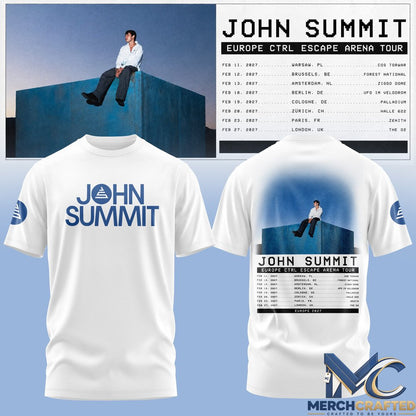 John Summit CTRL ESCAPE Europe 2027 T-Shirt
