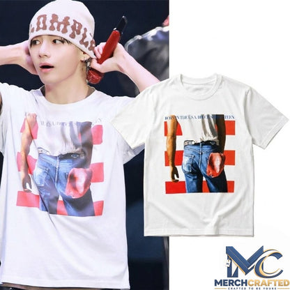 Jungkook BTS World Tour Arirang Bruce Springsteen Shirt