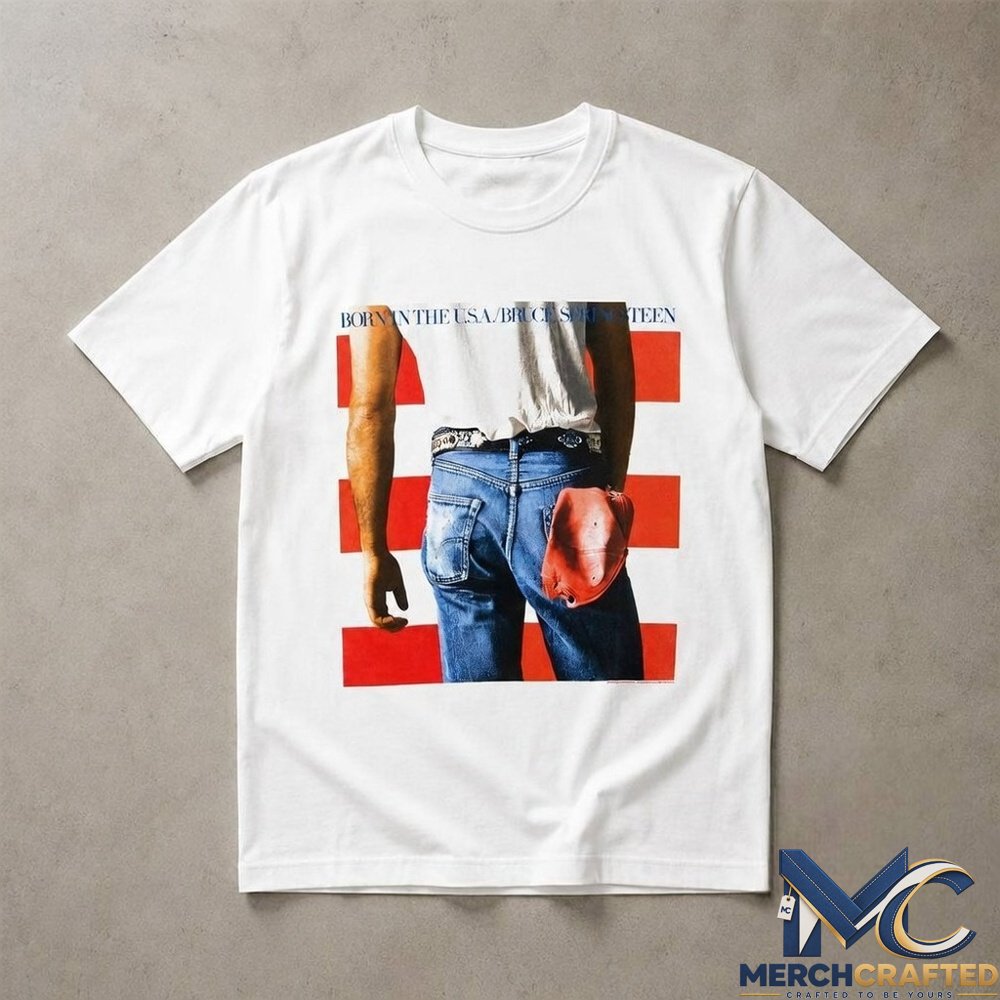 Jungkook BTS World Tour Arirang Bruce Springsteen Shirt
