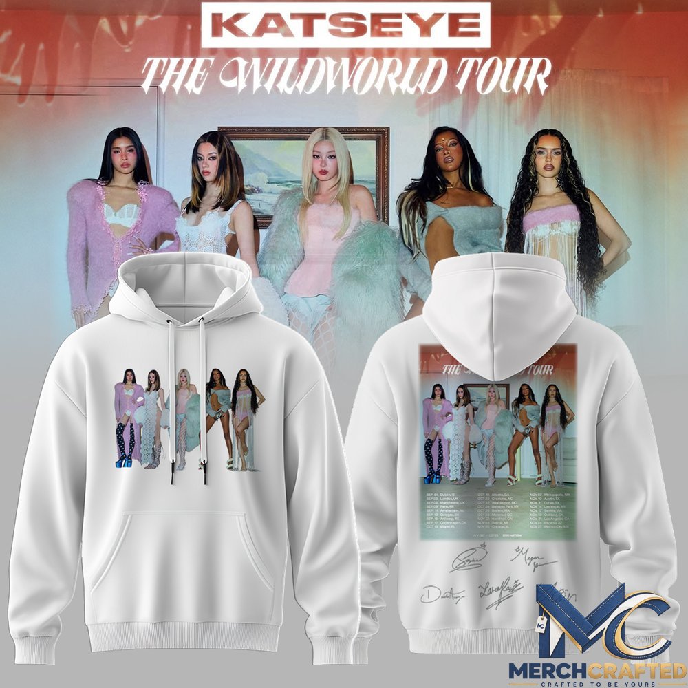 KATSEYE THE WILDWORLD TOUR Hoodie
