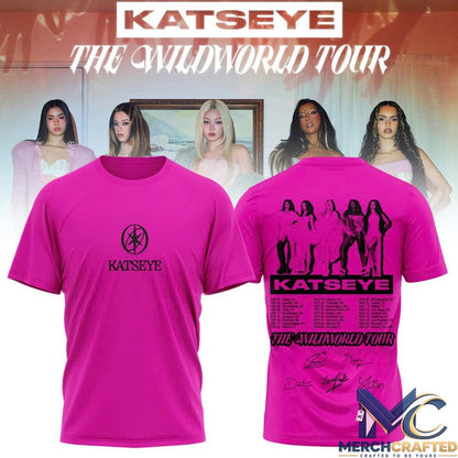 KATSEYE THE WILDWORLD TOUR T Shirt