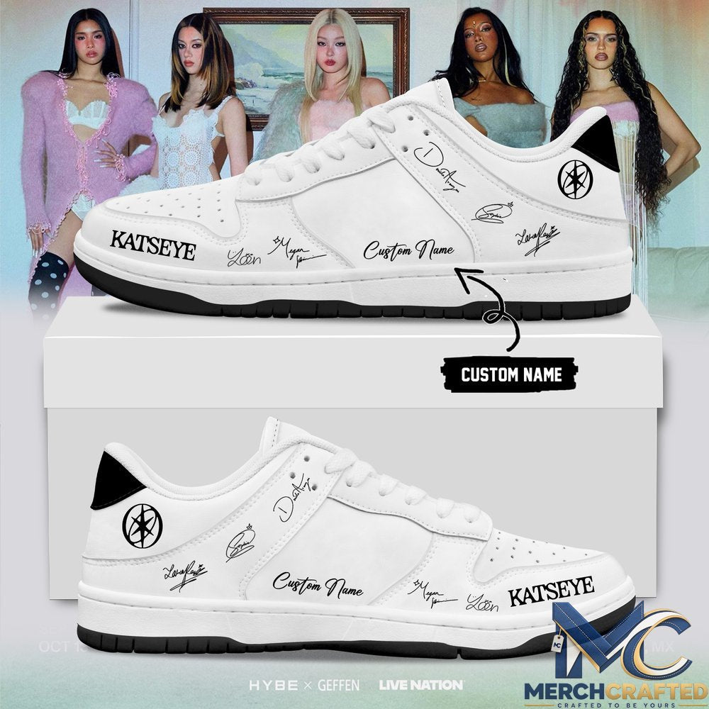 KATSEYE Wild World Tour Custom Sneakers