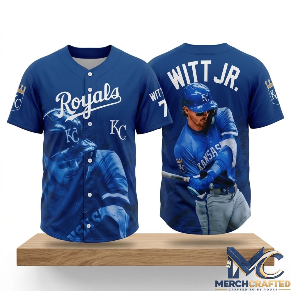 KC Royals Bobby Witt Jr 2026 Jersey