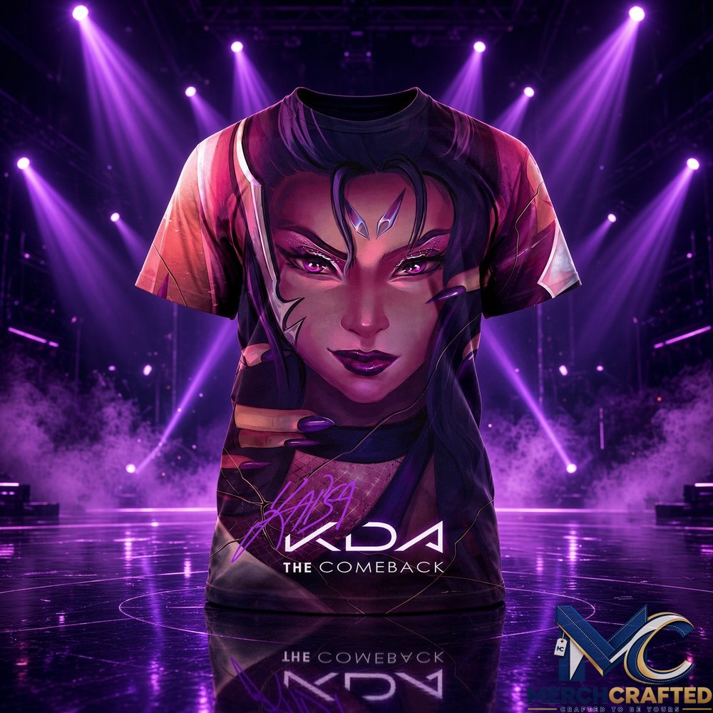 KDA Kai'Sa The Comeback All Over Print T-Shirt League of Legends