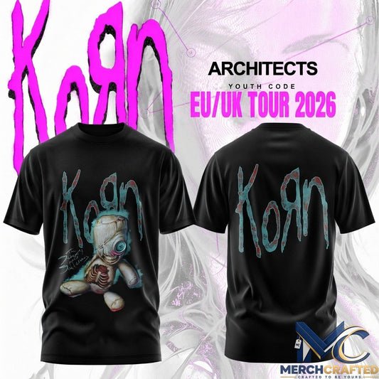 KORN EUUK Tour 2026 T-Shirt