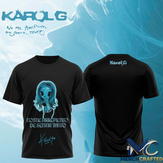 KaRol G Album “No Me Arrepiento De Sentir Tanto” Limited Edition Shirt