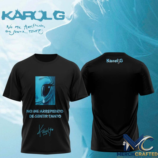 KaRol G Album “No Me Arrepiento De Sentir Tanto” Special Edition Shirt