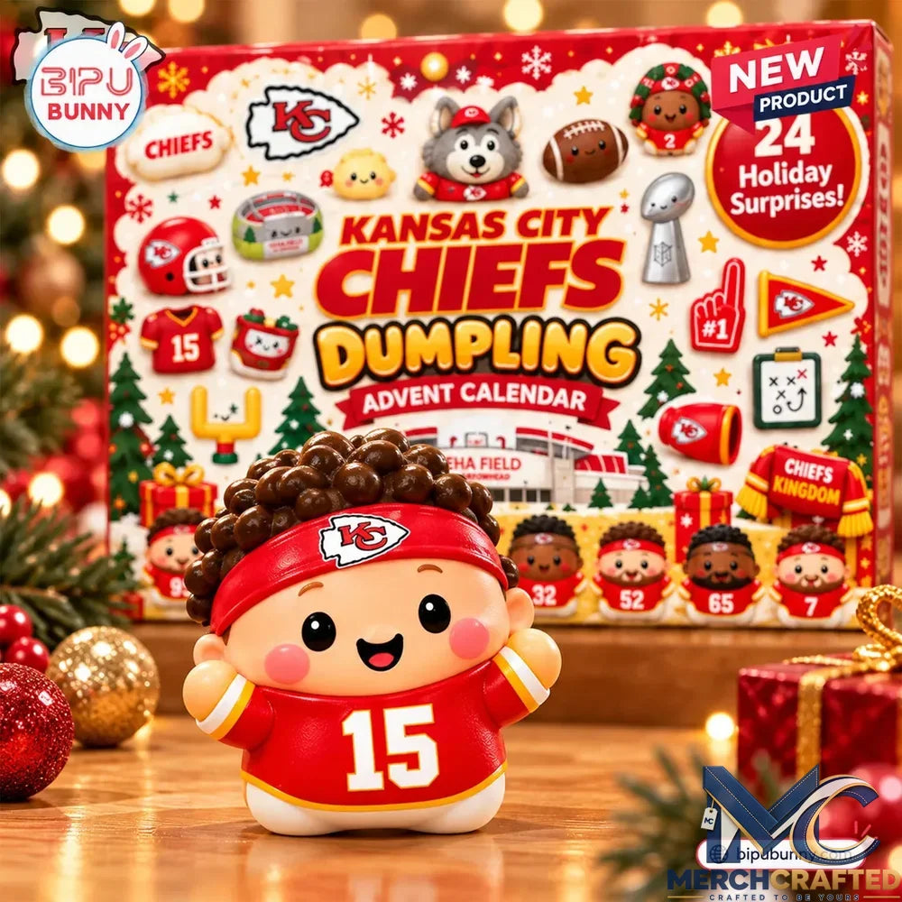 Kansas City Chiefs Dumpling Advent Calendar