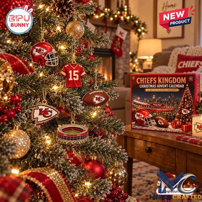Kansas City Chiefs Kingdom Christmas Advent Calendar