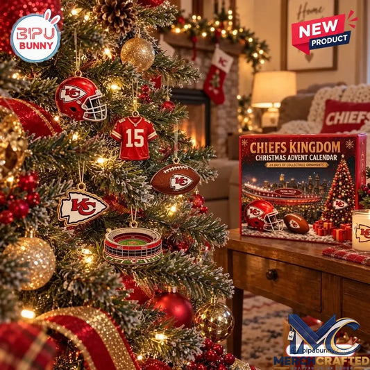 Kansas City Chiefs Kingdom Christmas Advent Calendar