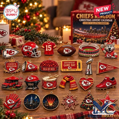 Kansas City Chiefs Kingdom Christmas Advent Calendar