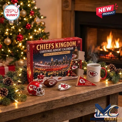 Kansas City Chiefs Kingdom Christmas Advent Calendar