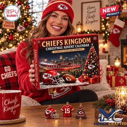 Kansas City Chiefs Kingdom Christmas Advent Calendar