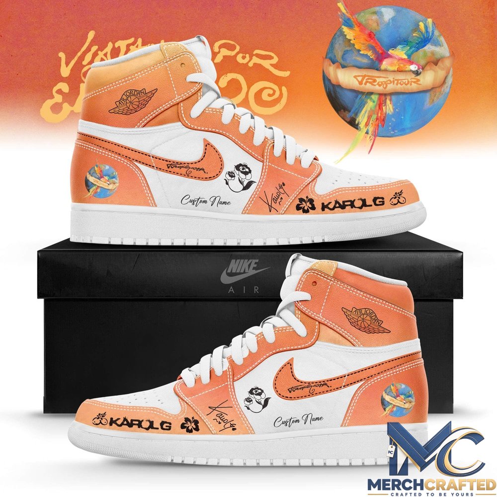 Karol G Viajando Por El Mundo Tropitour 2026 Limited Edition Nike Air Jordan 1