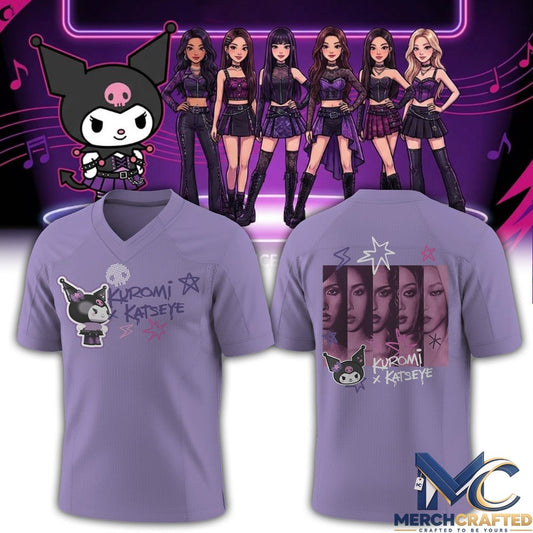 Katseye x Kuromi Special Edition Football Jersey
