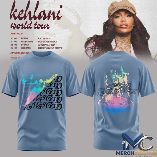 Kehlani It Was Good Until It Wasn't (IWGUIW) Tour Graphic Shirt
