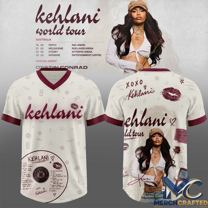 Kehlani World Tour Australia Football Jersey