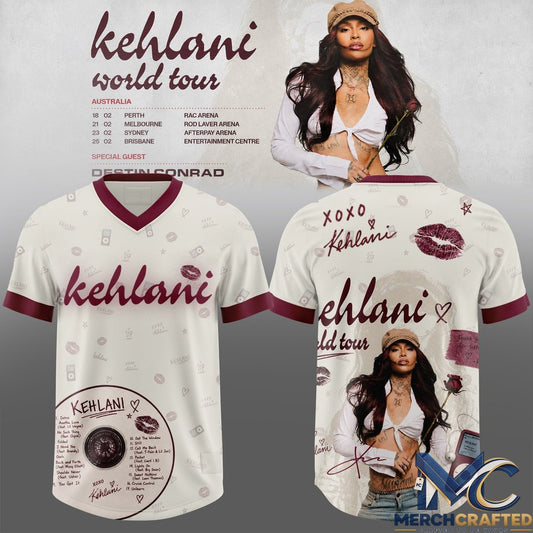 Kehlani World Tour Australia Football Jersey