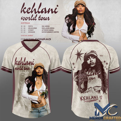 Kehlani World Tour Australia Football Jersey