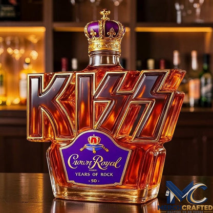 Kiss Band 50th Anniversary Limited Edition Whiskey Decanter