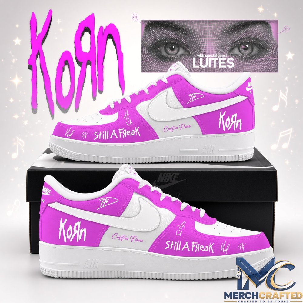 Korn Euro Tour Custom AF1 Shoes