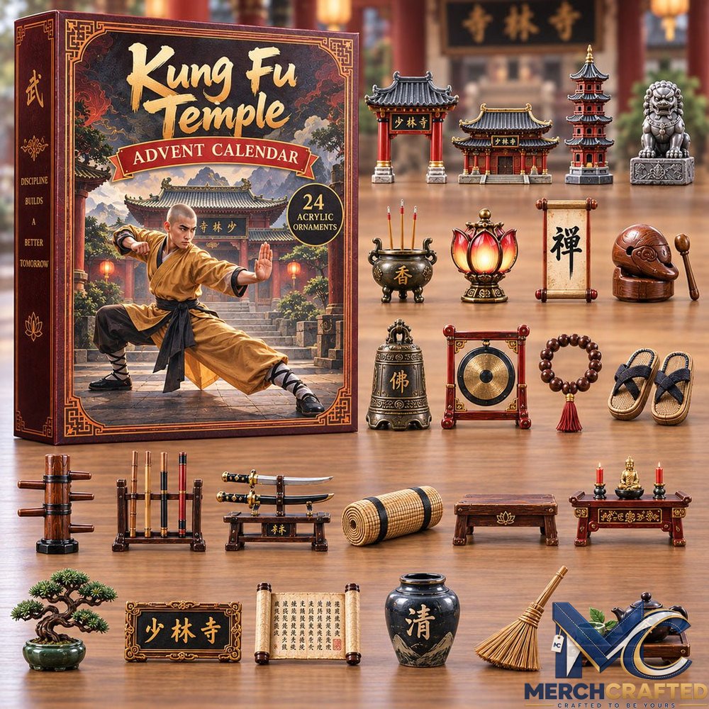 Kung Fu Temple - 24-Day Christmas 2026 Advent Calendar