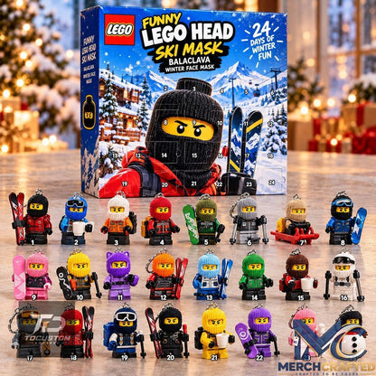 LEGO Head Ski Mask Advent Calendar 2026