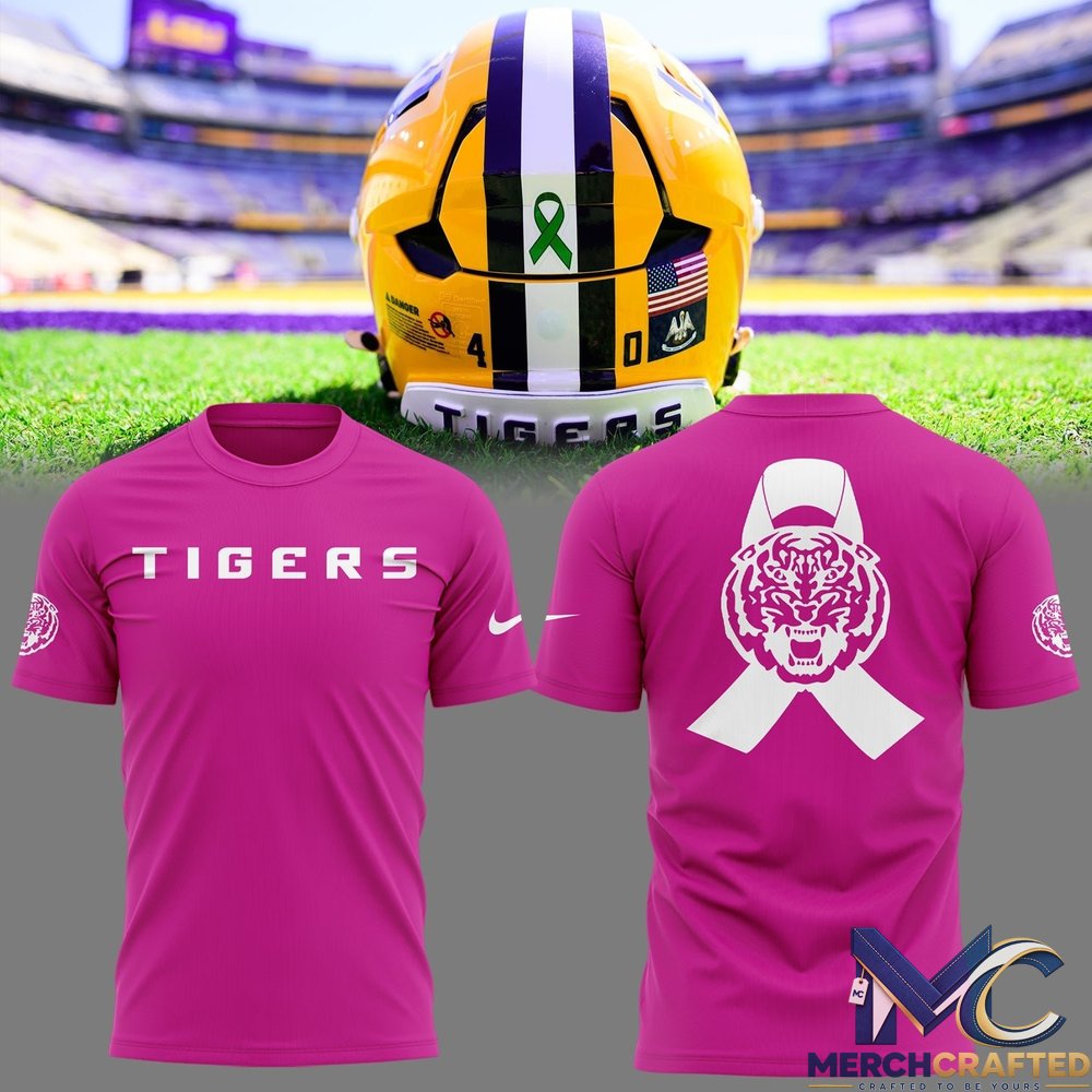 LSU Tigers Beat Cancer Special T-Shirt