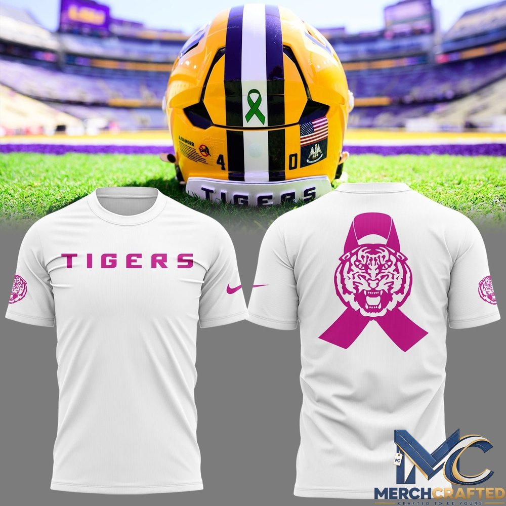 LSU Tigers Beat Cancer Special T-Shirt